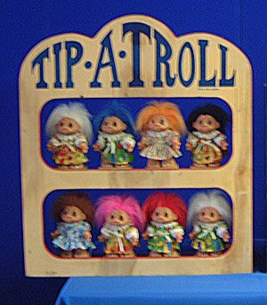 Carnival Game - Tip A Troll Rental