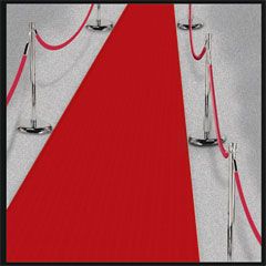 Conferences & Meeting - Red Carpet, 3' x 24' Rental