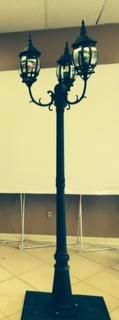 Special Effect - Tall Standing Black Lamp Rental